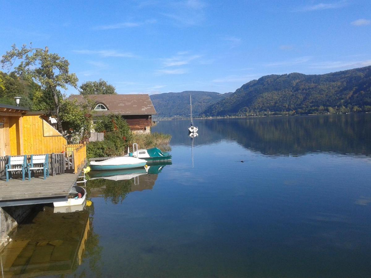 Ferienhaus Burgblick Treffen Exteriör bild