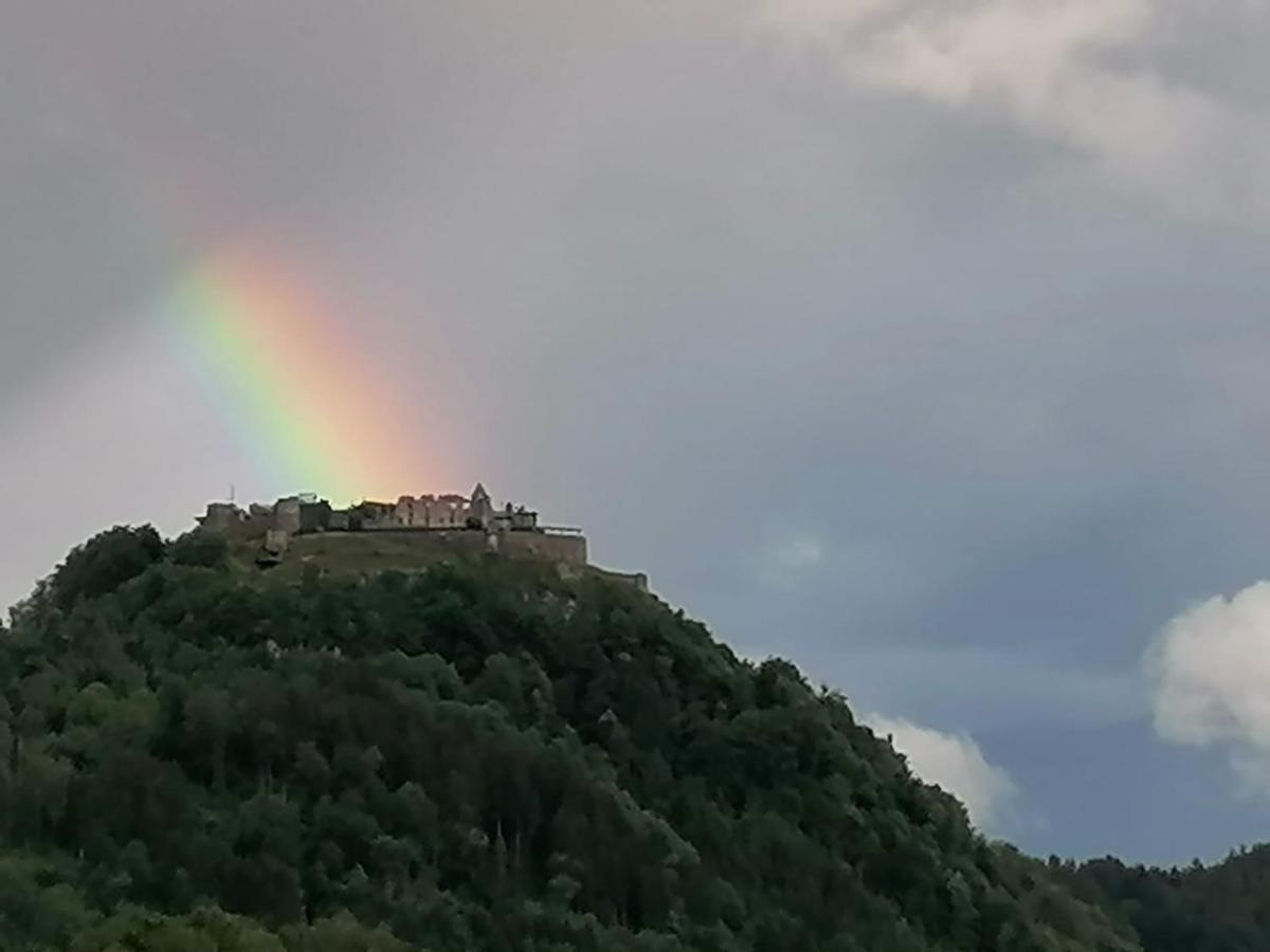 Ferienhaus Burgblick Treffen Exteriör bild